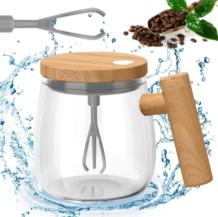 electric self-stirring mug
