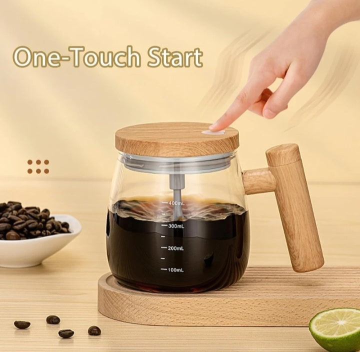 electric self-stirring mug