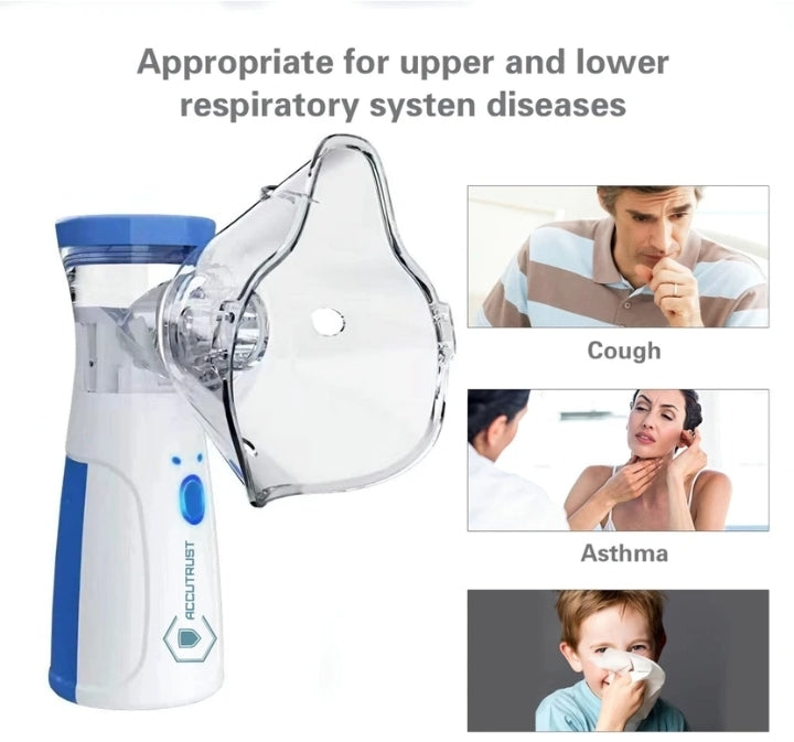 Portable mesh nebulizer