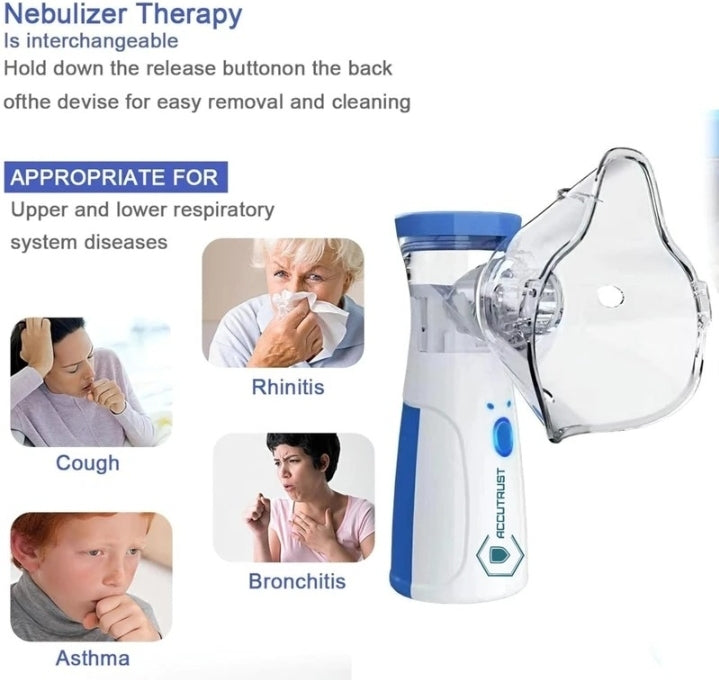 Portable mesh nebulizer